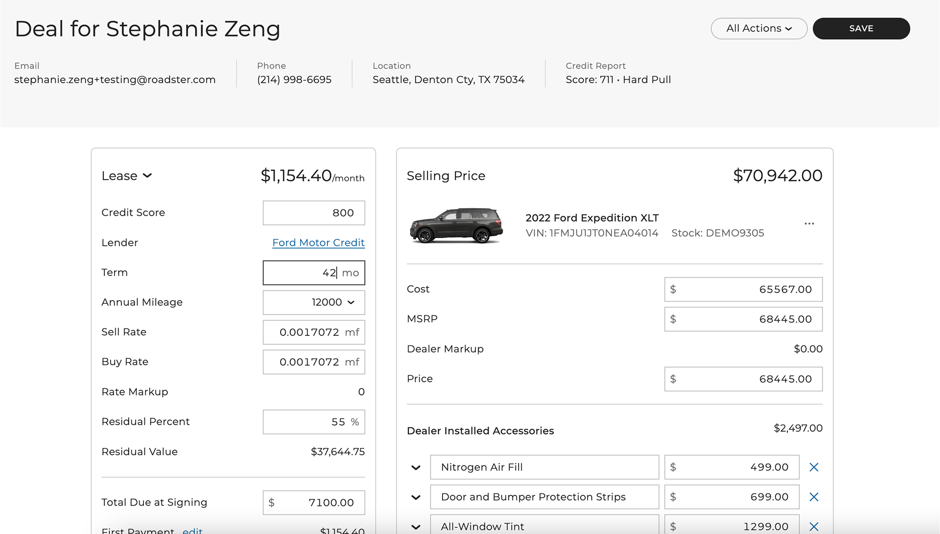 Deal Page