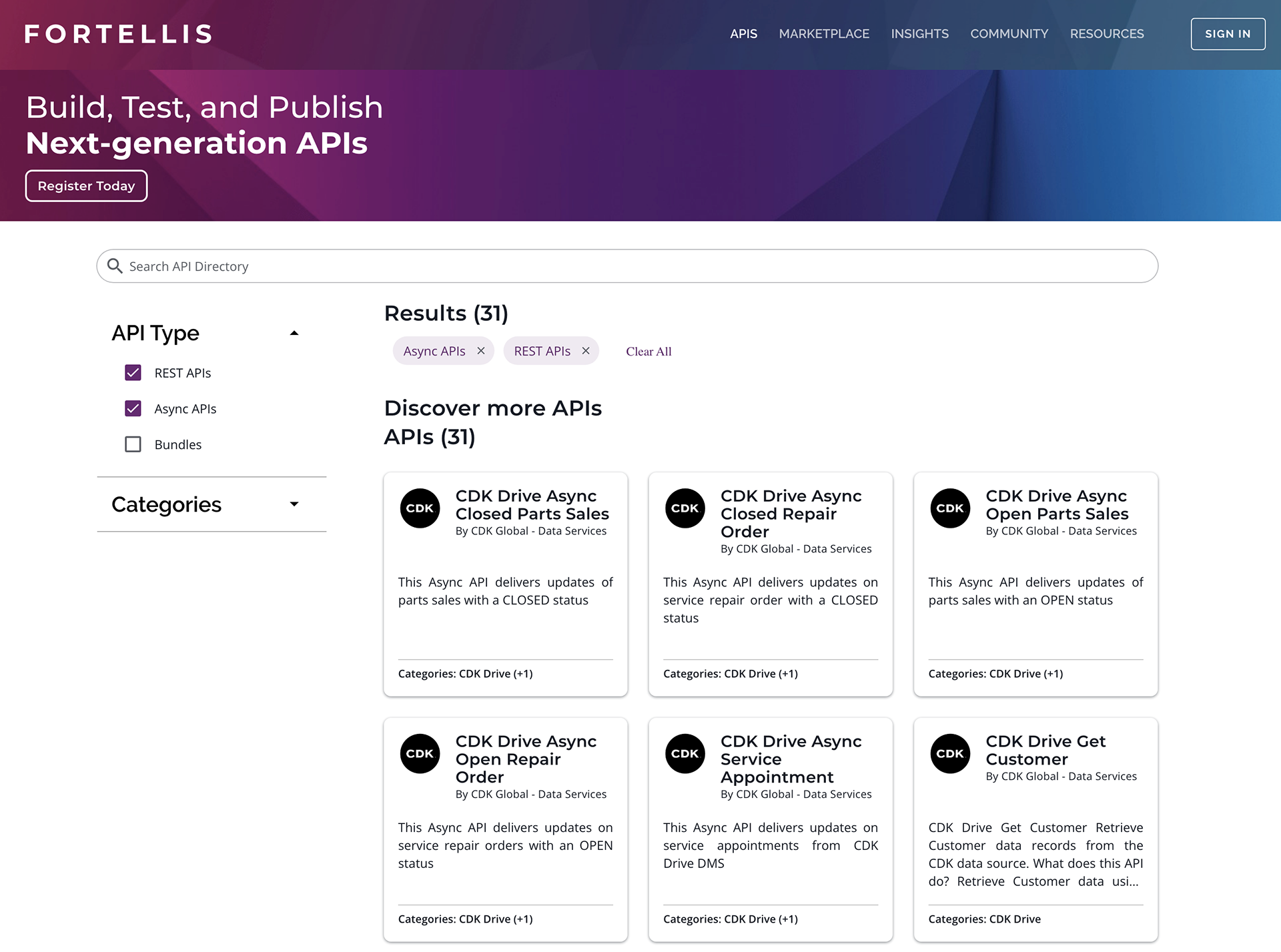 API Marketplace