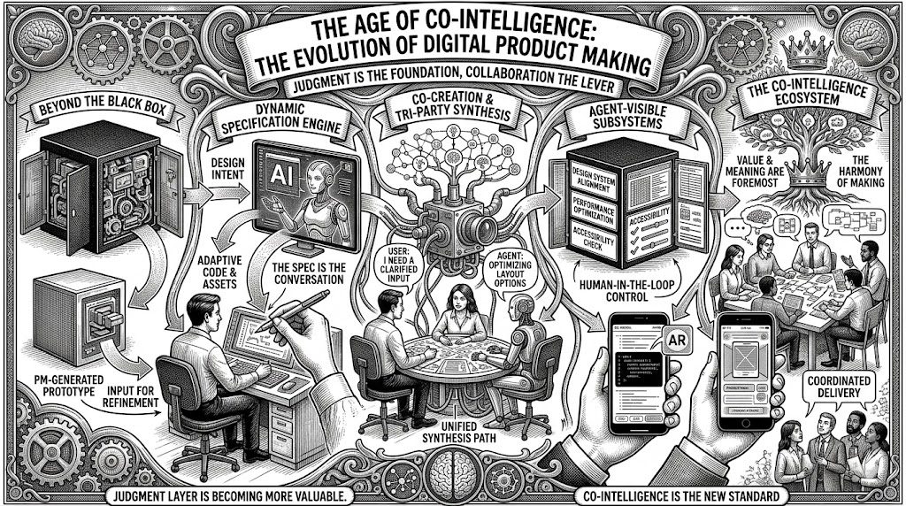 The Age of Co-Intelligence — judgment is the foundation, collaboration the lever