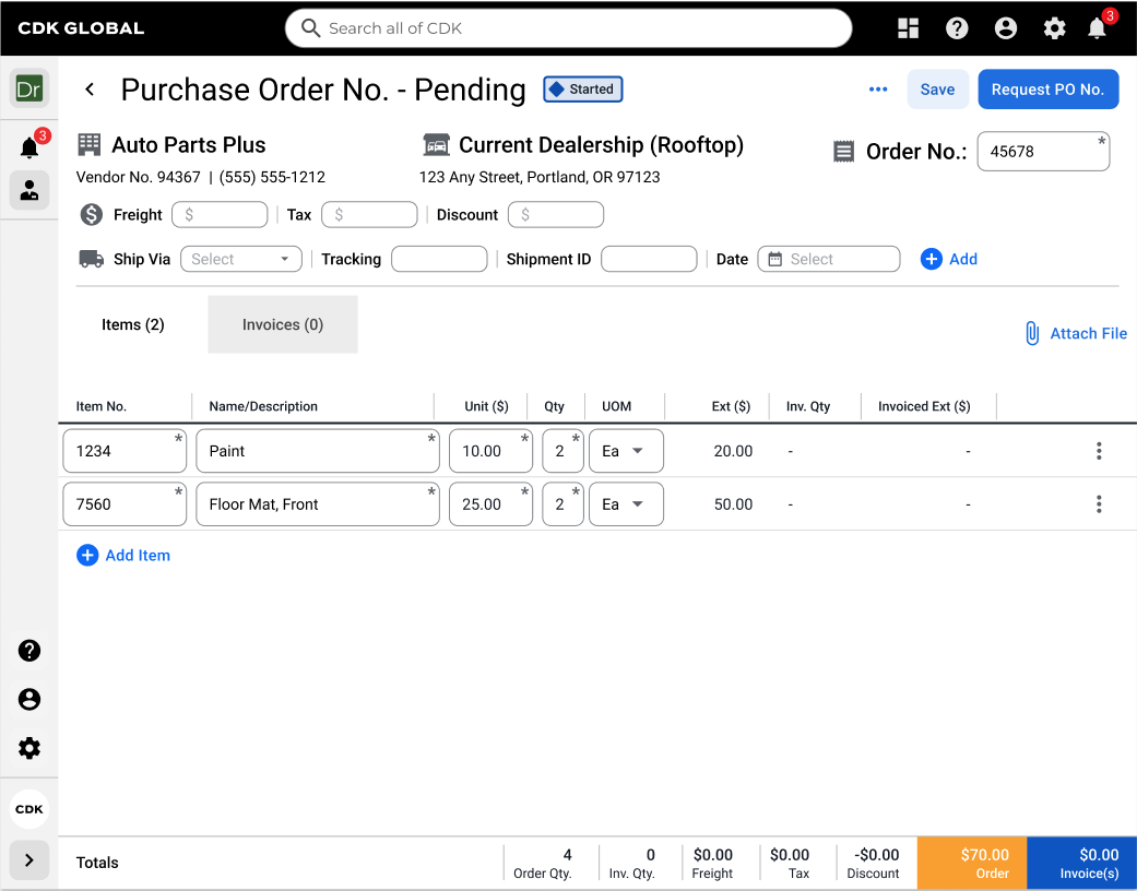 Purchase Order