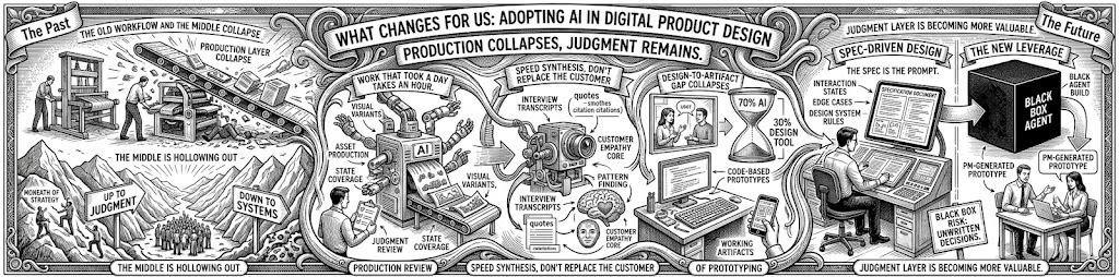 What Changes for Us: A Field Guide to AI in Product Design